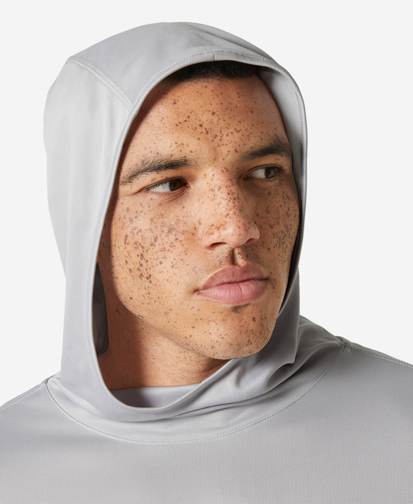 HH TECH HOODIE, Grey Fog
