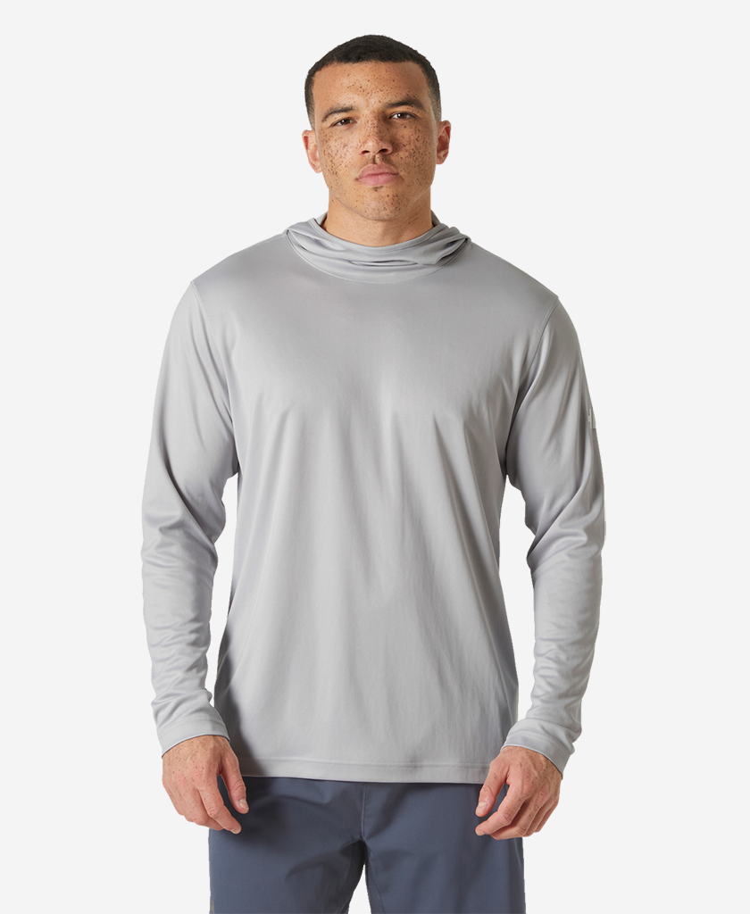 HH TECH HOODIE, Grey Fog
