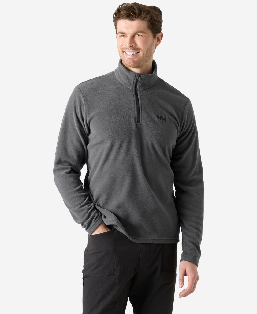 DAYBREAKER 1/2 ZIP FLEECE, Thunder Grey