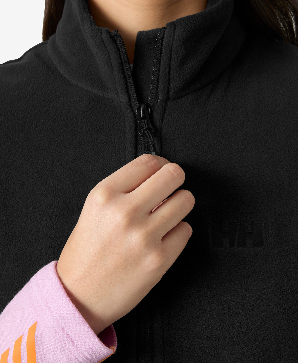 W DAYBREAKER FLEECE VEST, Black