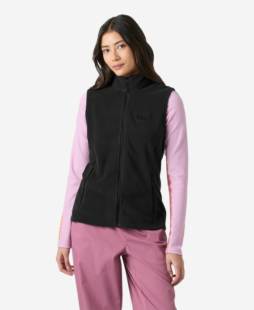 W DAYBREAKER FLEECE VEST, Black