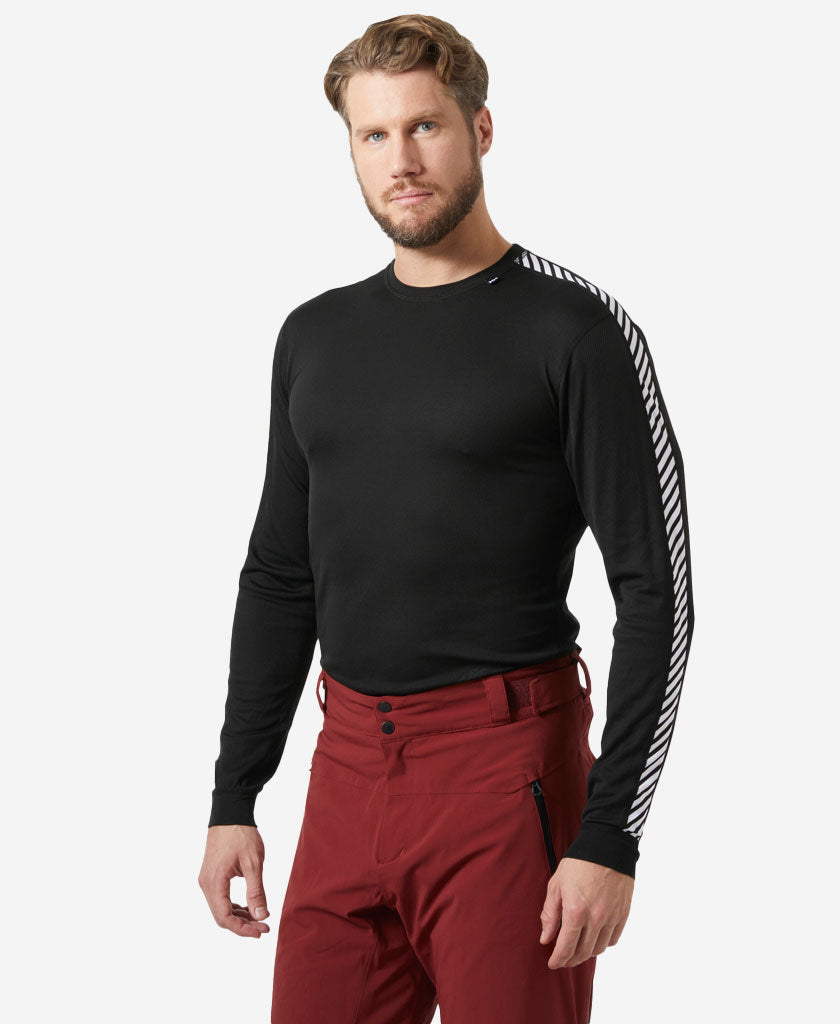 HH LIFA STRIPE CREW, Black
