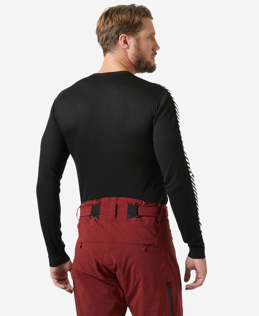 HH LIFA STRIPE CREW, Black