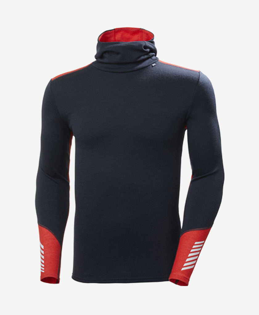 LIFA MERINO MIDWEIGHT HOODIE, Black