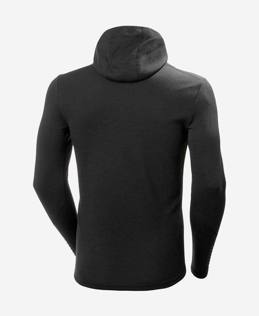 LIFA MERINO MIDWEIGHT HOODIE, Black