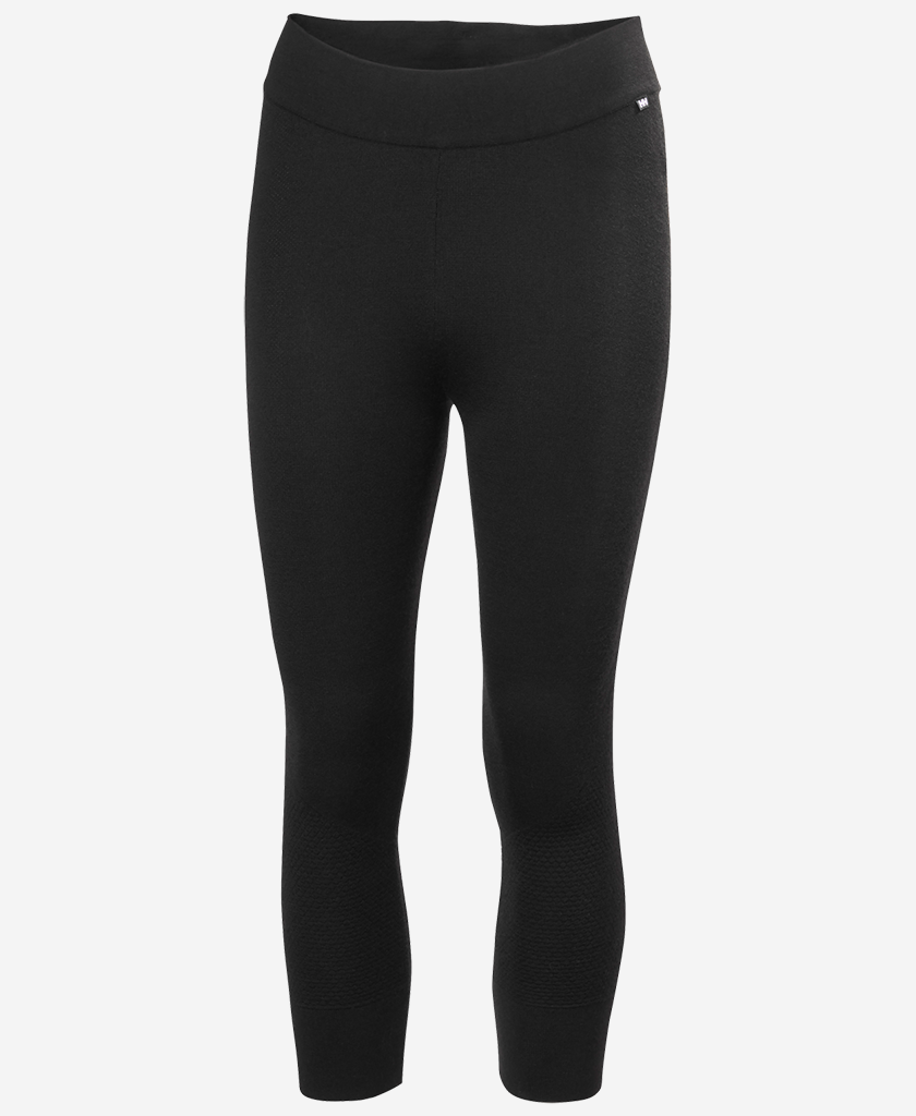 W LIFA MERINO KNITEVO 3/4 PANT, Black