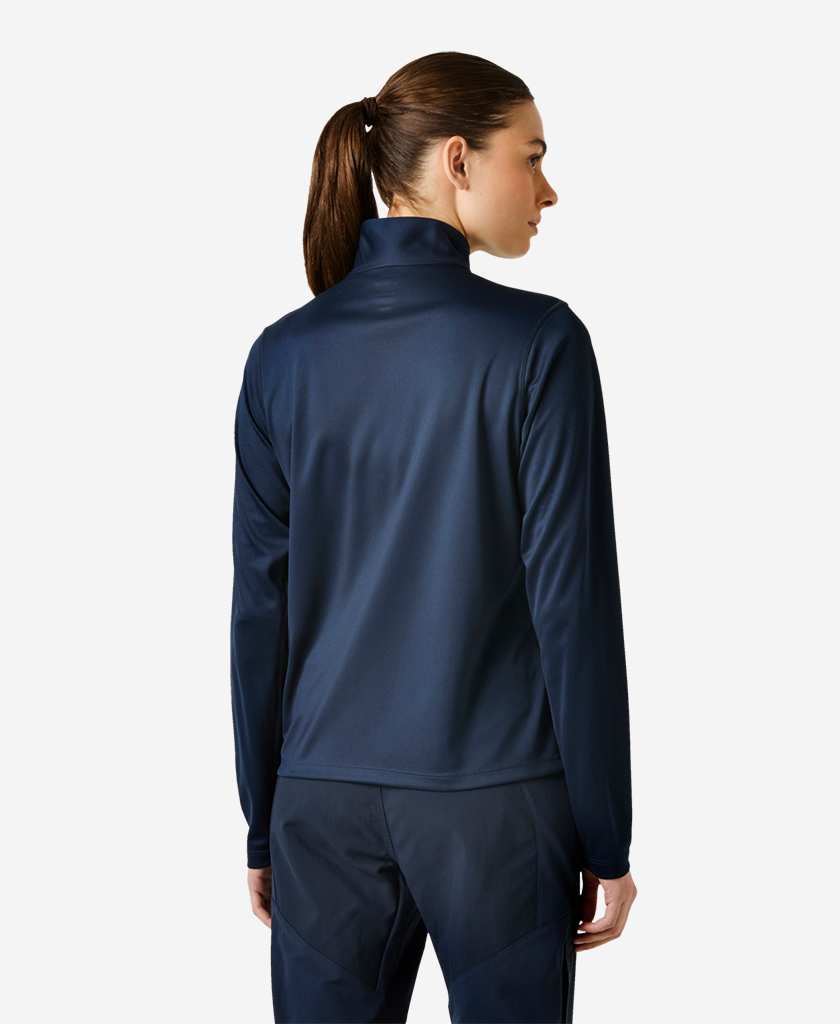 W HH TECH 1/2 ZIP, Navy