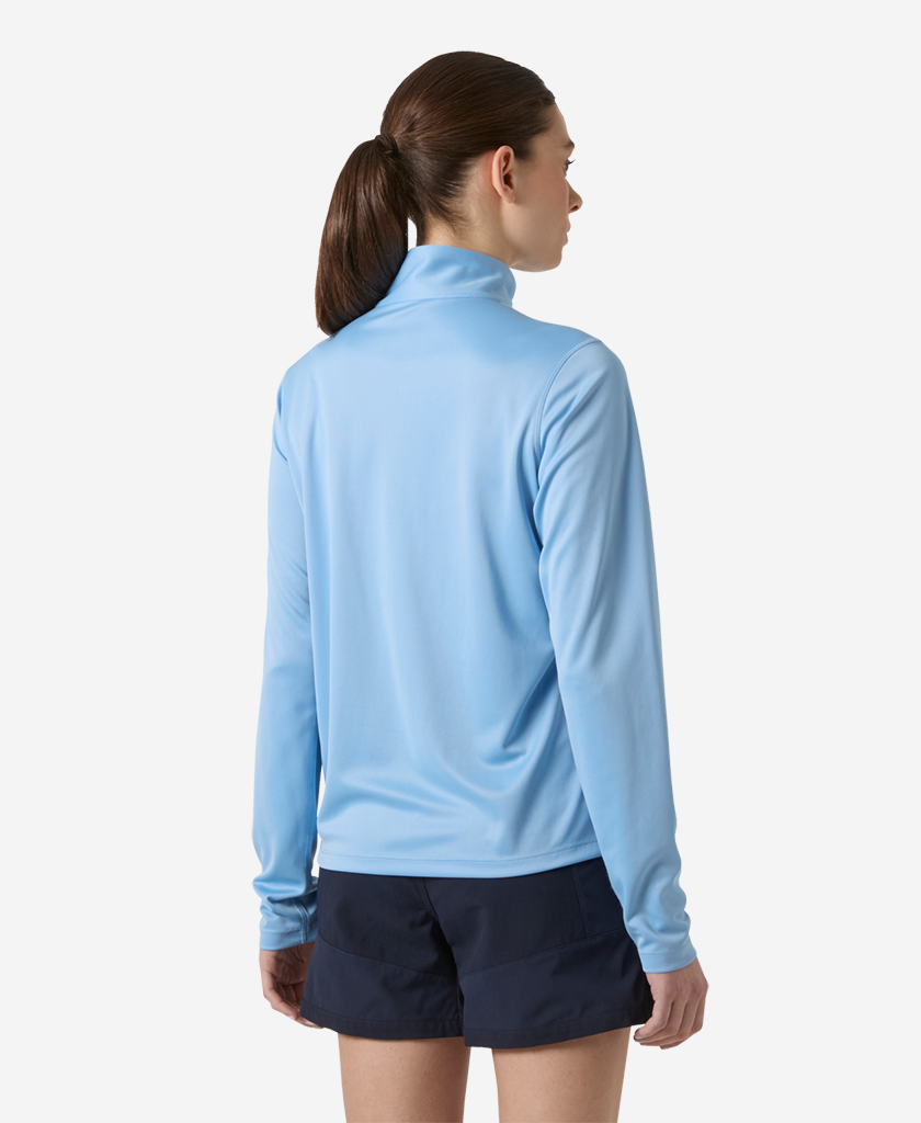 W HH TECH 1/2 ZIP, Bright Blue