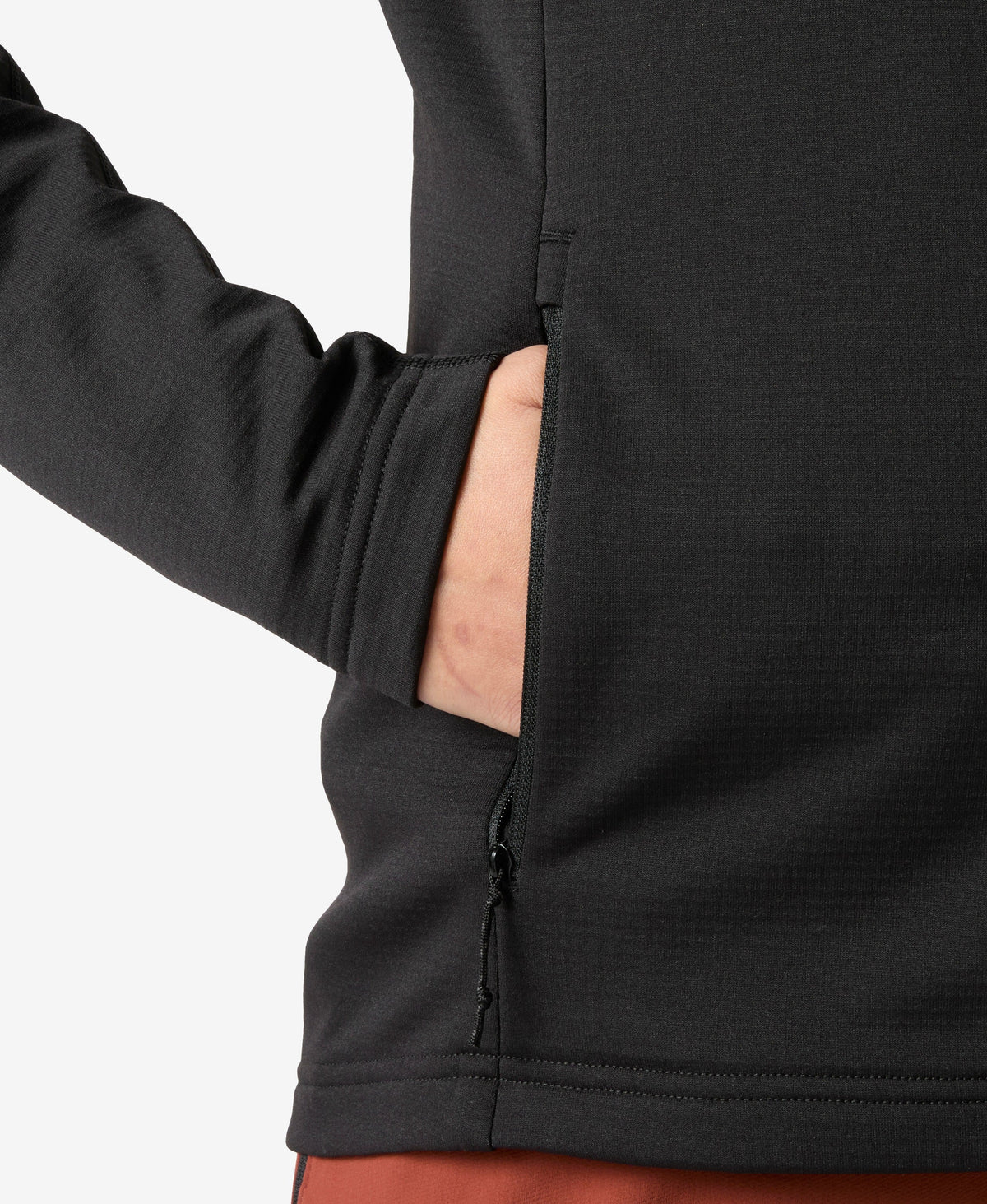 W VERSALITE FLEECE JACKET, Black