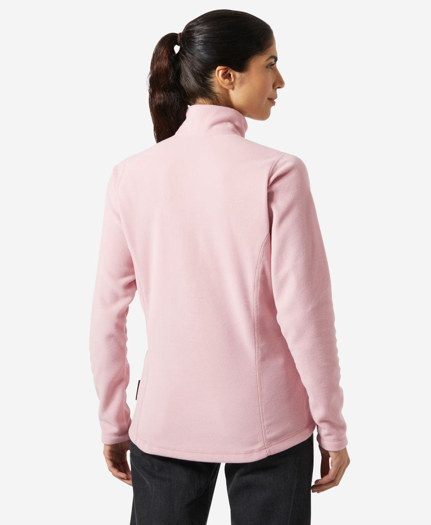 W DAYBREAKER 1/2 ZIP FLEECE, Pink Salt