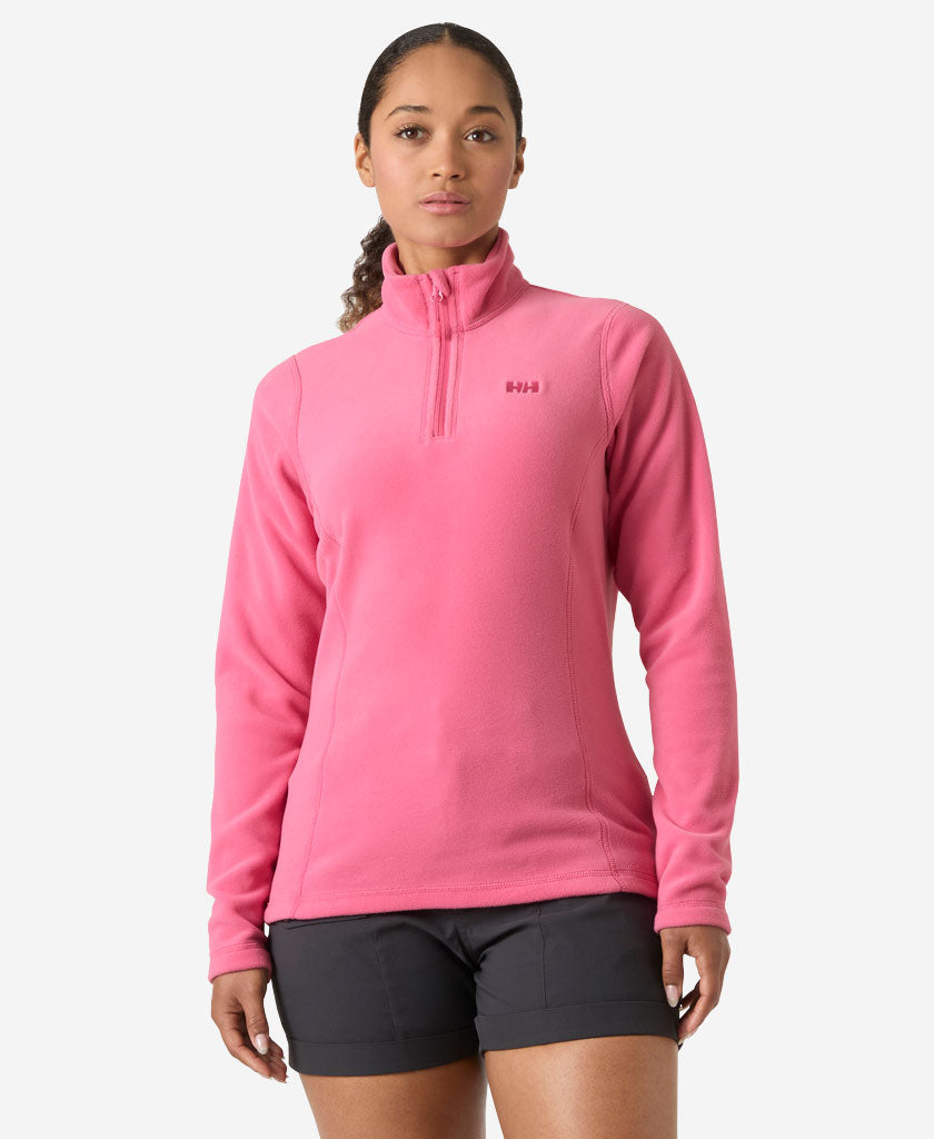 W DAYBREAKER 1/2 ZIP FLEECE, Cascadia Pink