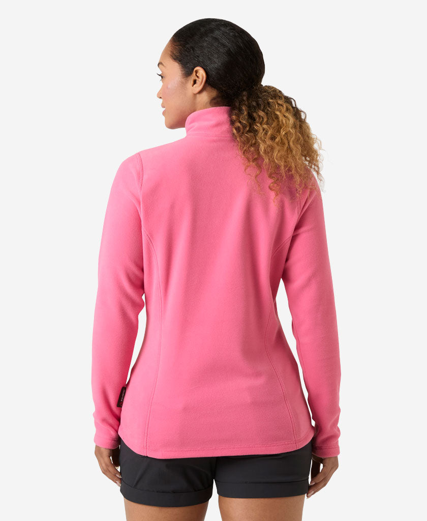 W DAYBREAKER 1/2 ZIP FLEECE, Cascadia Pink