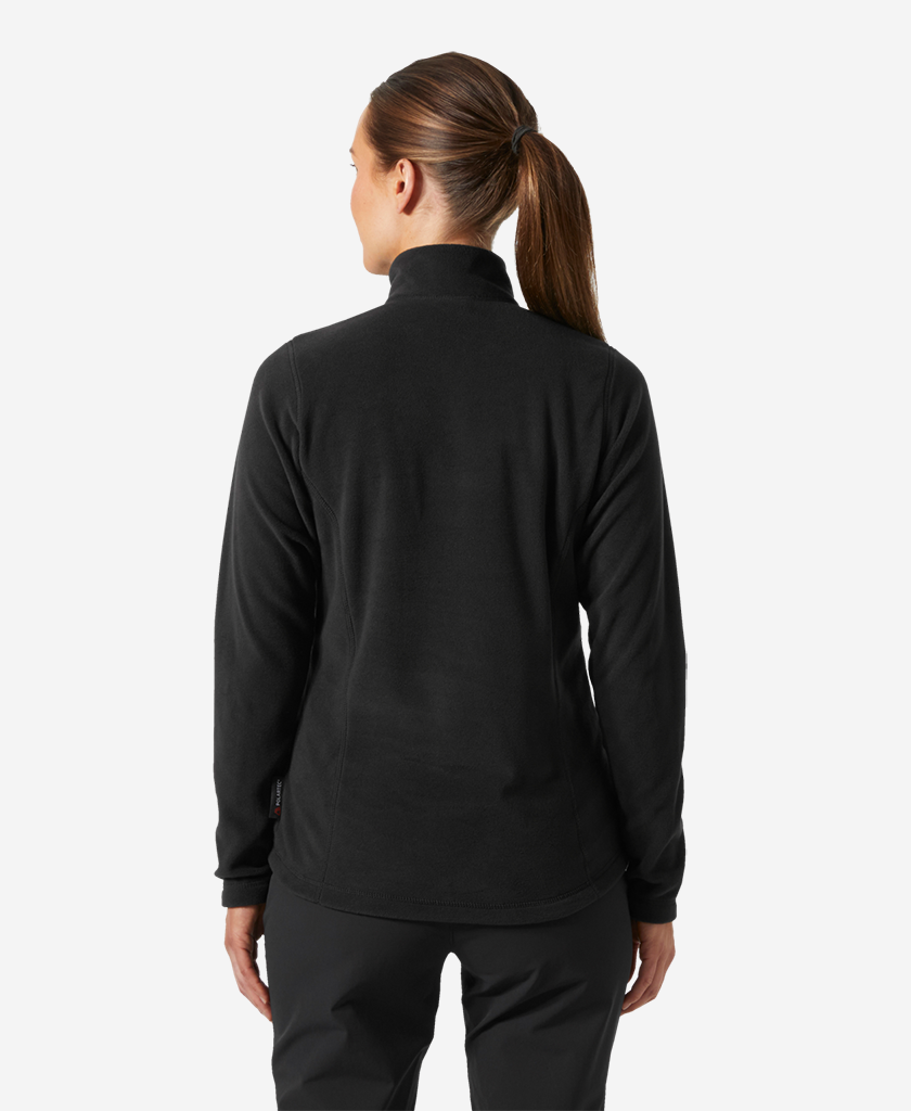 W DAYBREAKER 1/2 ZIP FLEECE, 991 Black