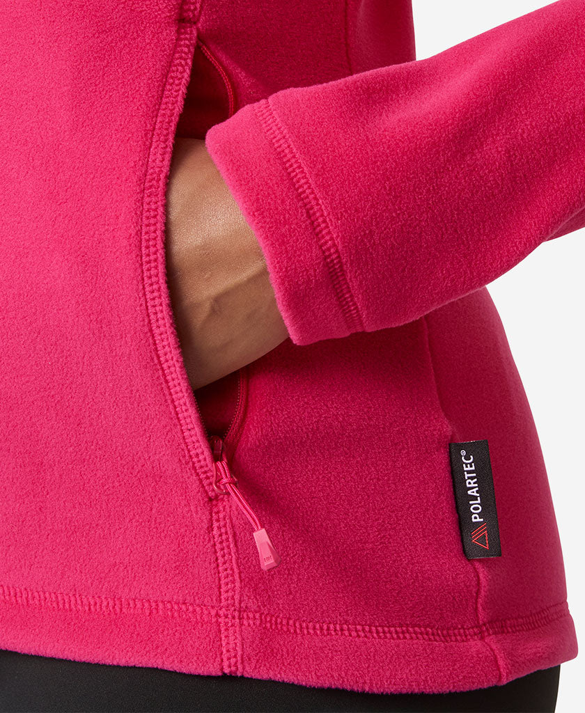 W DAYBREAKER FLEECE JACKET, Cranberry