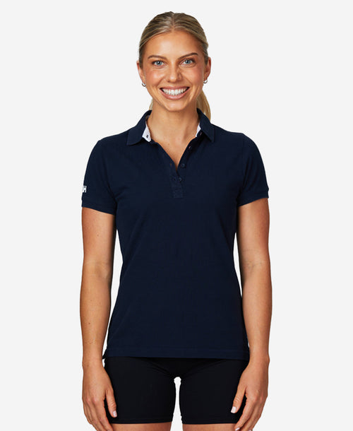 W CREW PIQUE 2 POLO, Navy