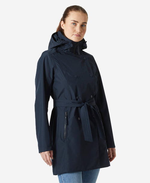 W WELSEY II TRENCH, Navy 599