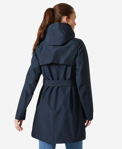 W WELSEY II TRENCH, Navy 599