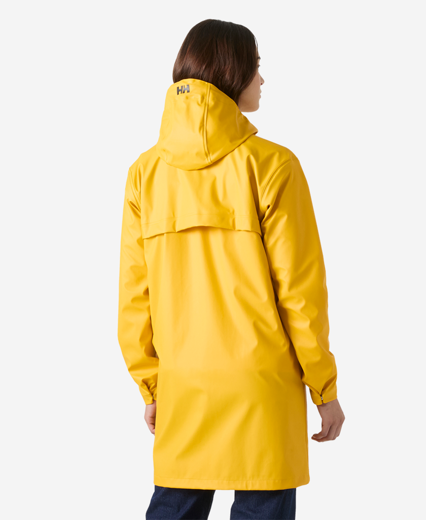 W MOSS RAIN COAT, Essential Yellow