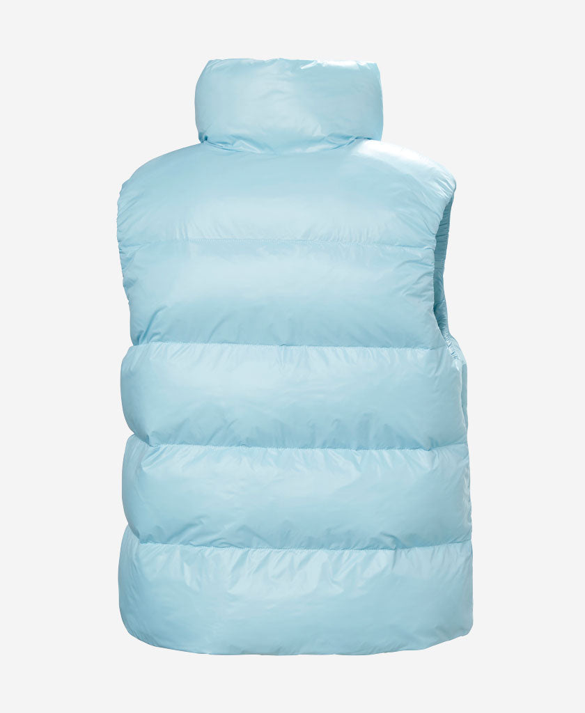 W JADE VEST, Light Cyan