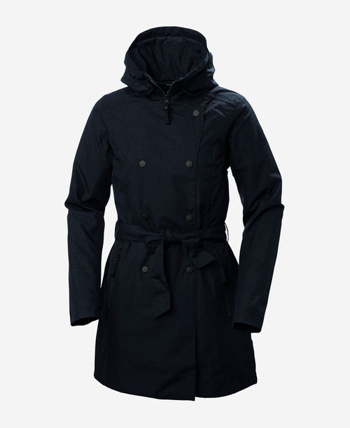 W WELSEY II TRENCH INSULATED, Navy