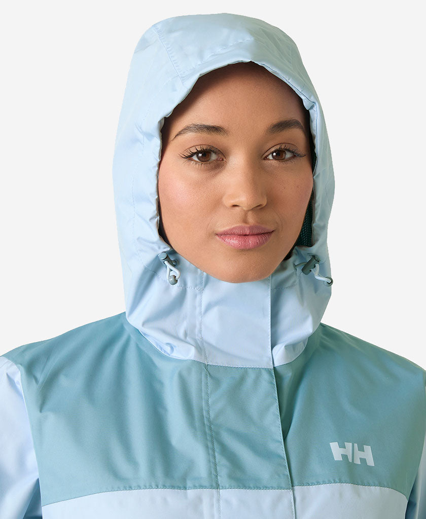 W VANCOUVER RAIN JACKET, Pinnacle Blue