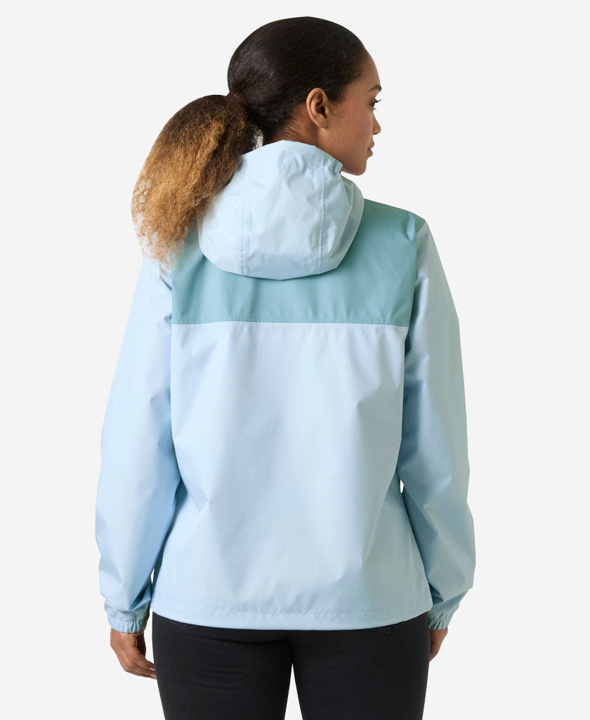 W VANCOUVER RAIN JACKET, Pinnacle Blue