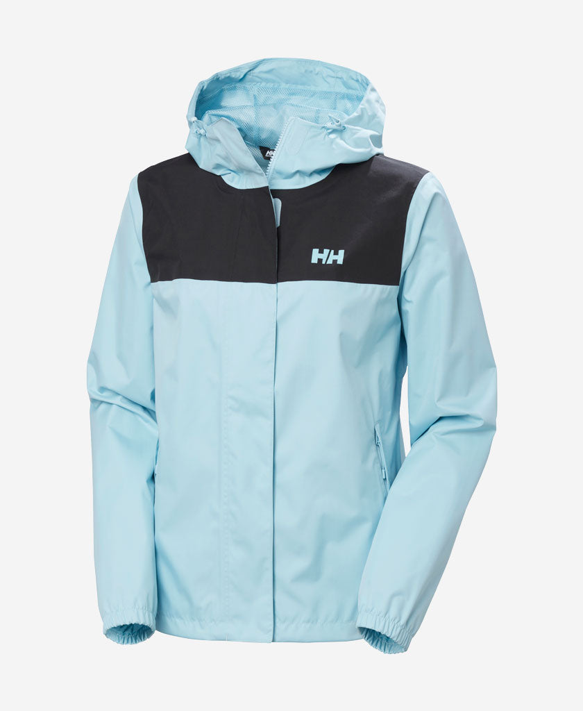 W VANCOUVER RAIN JACKET, Light Cyan
