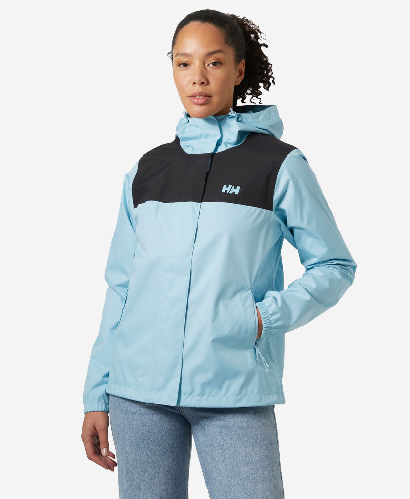 W VANCOUVER RAIN JACKET, Light Cyan