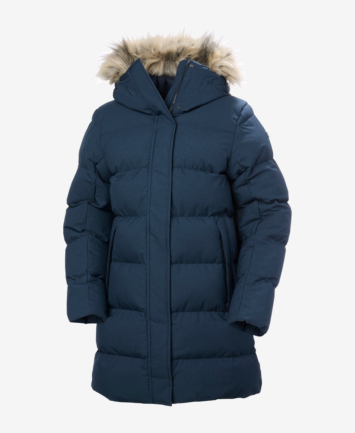 W BLOSSOM PUFFY PARKA, Navy