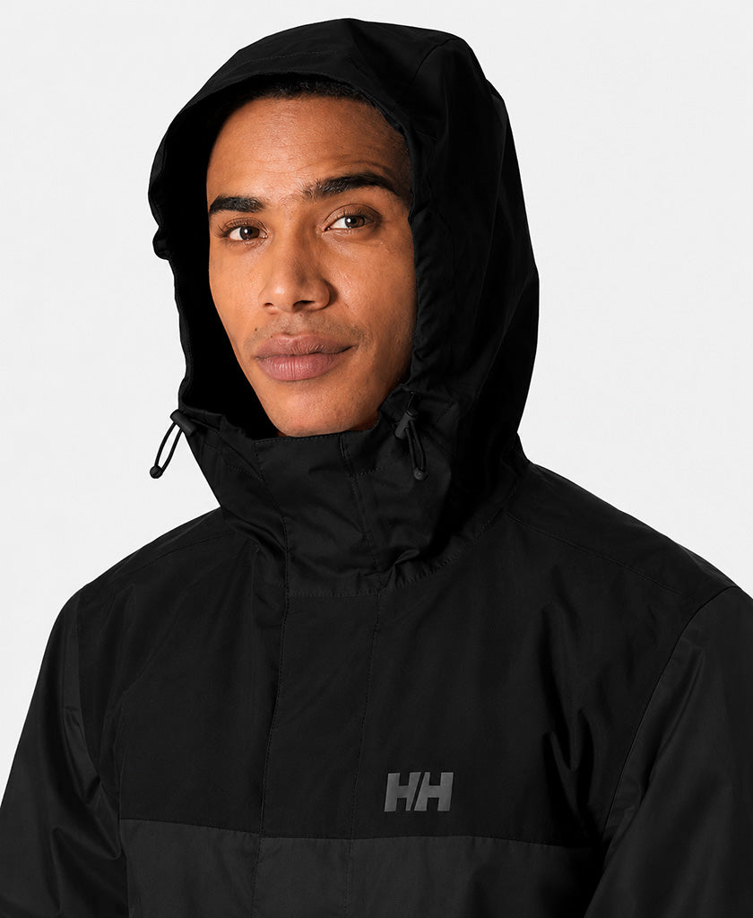 VANCOUVER RAIN JACKET, Ebony