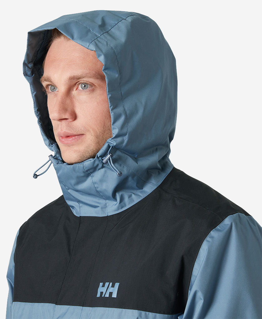 VANCOUVER RAIN JACKET, Washed Navy