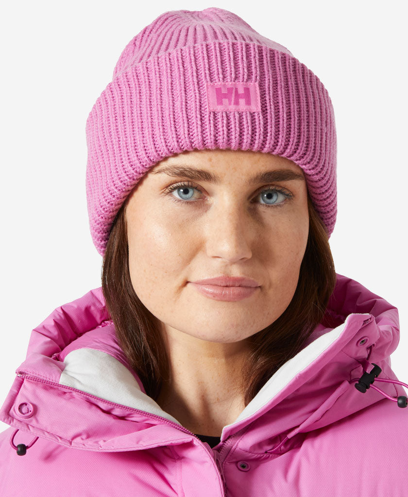 HH RIB BEANIE, Meta Pink