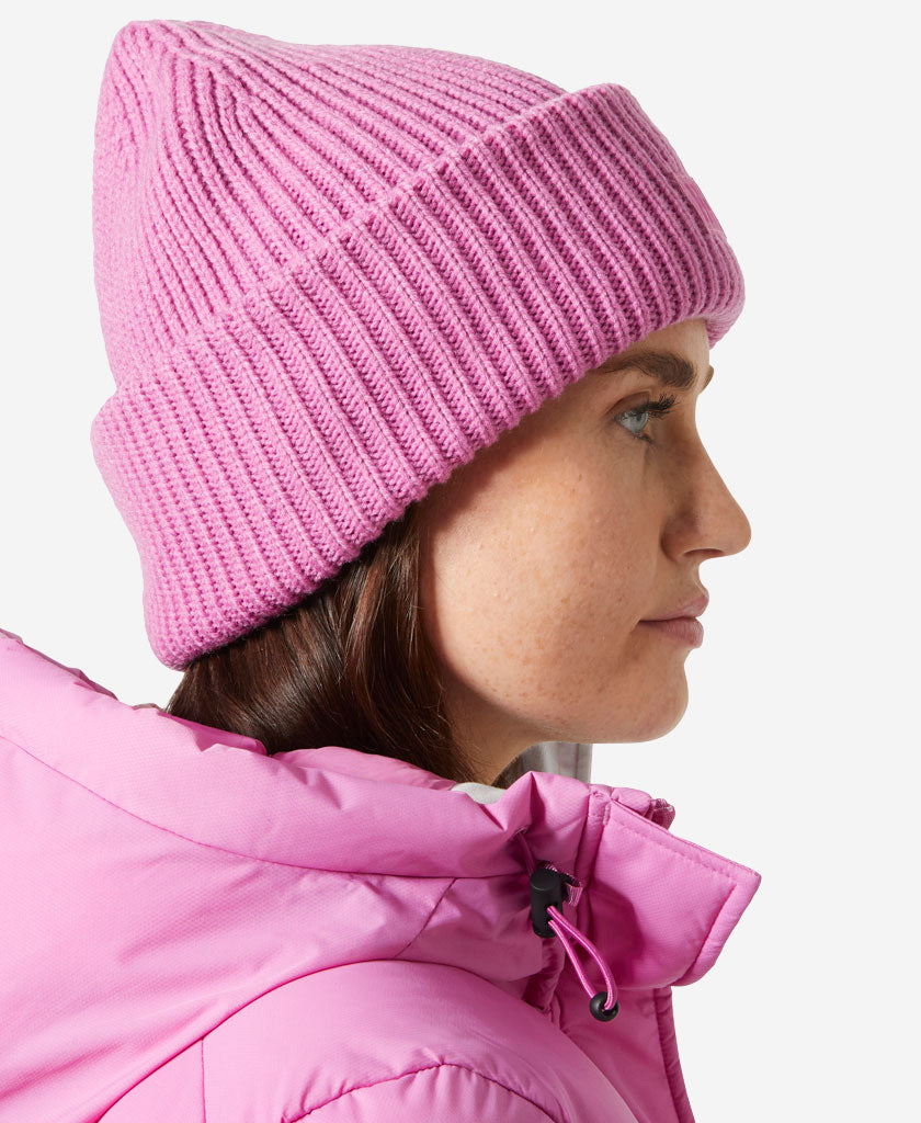 HH RIB BEANIE, Meta Pink