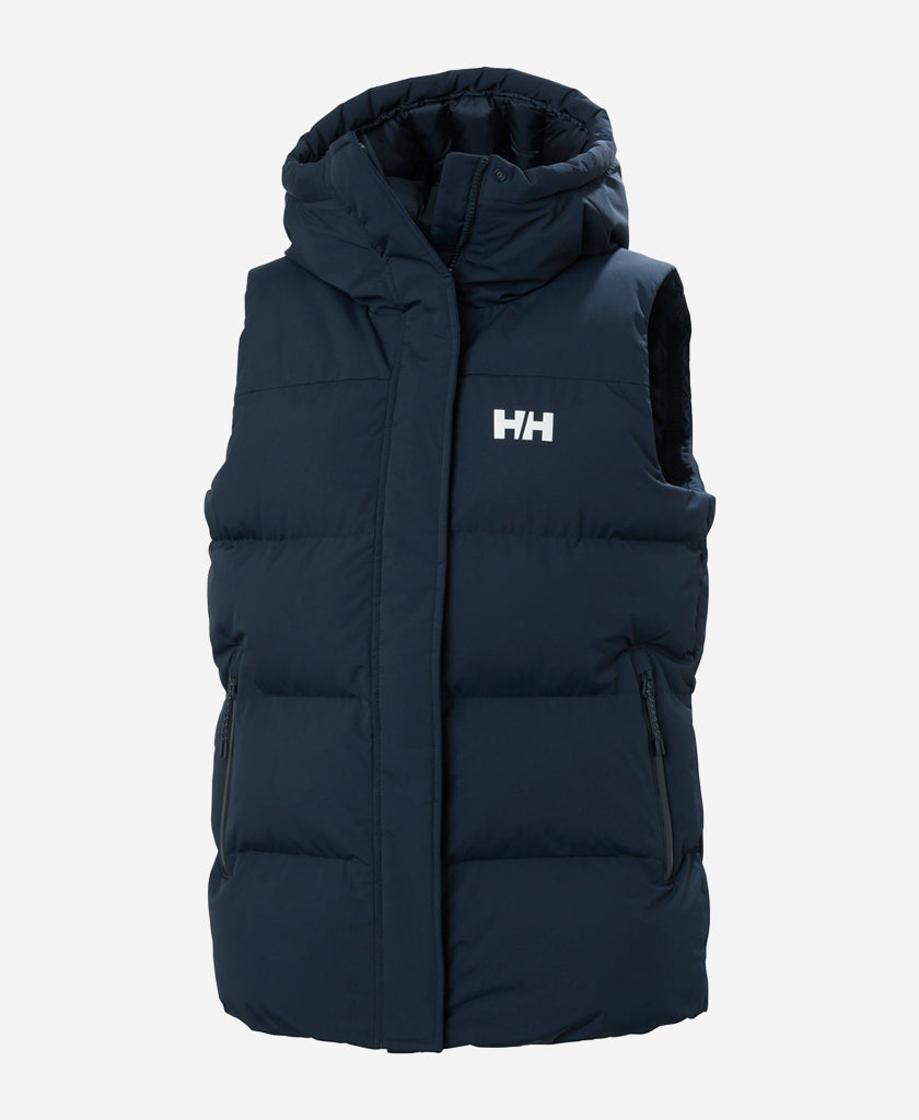 W ADORE PUFFY VEST, Navy