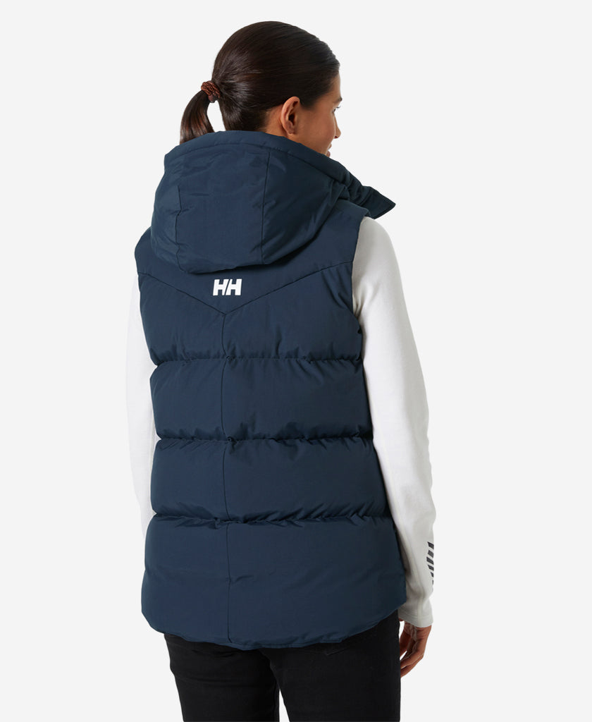 W ADORE PUFFY VEST, Navy