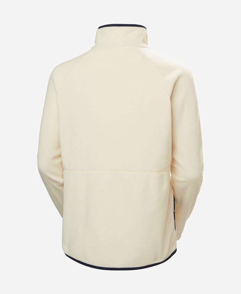 W RIG FLEECE 1/2 ZIP, 035 Cream