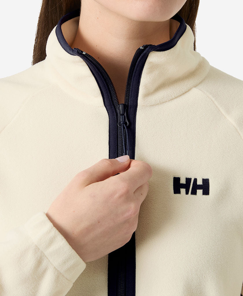 W RIG FLEECE 1/2 ZIP, 035 Cream
