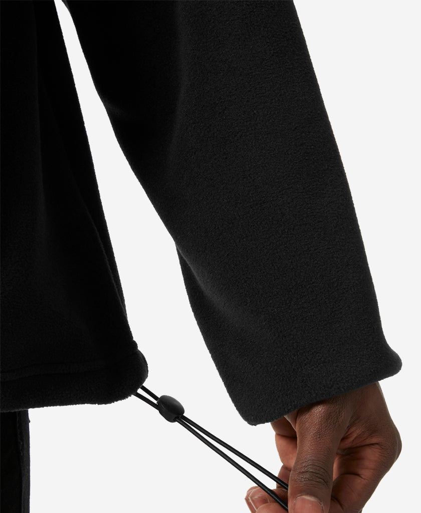 PLAY 1/2 ZIP FLEECE, Black
