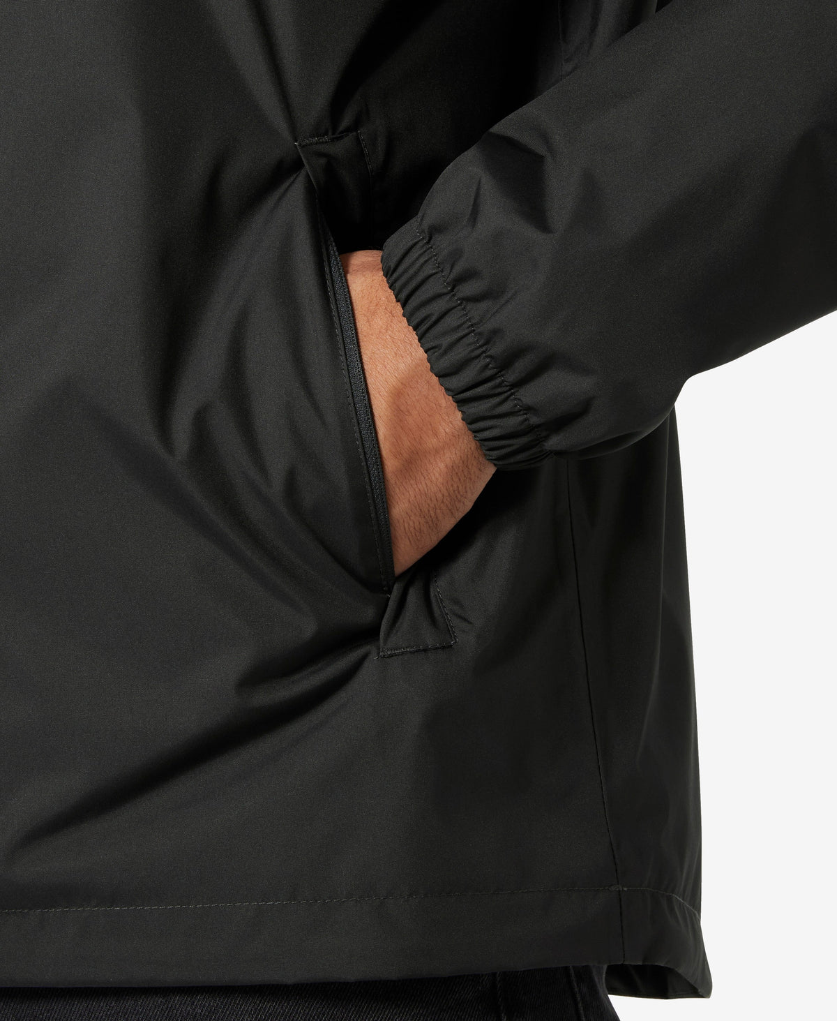 VANCOUVER FLEECE LINED JACKET, Ebony