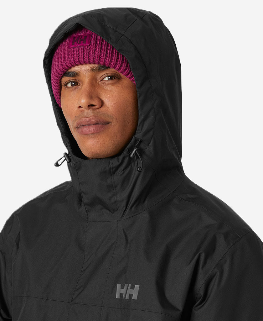 VANCOUVER FLEECE LINED JACKET, Black