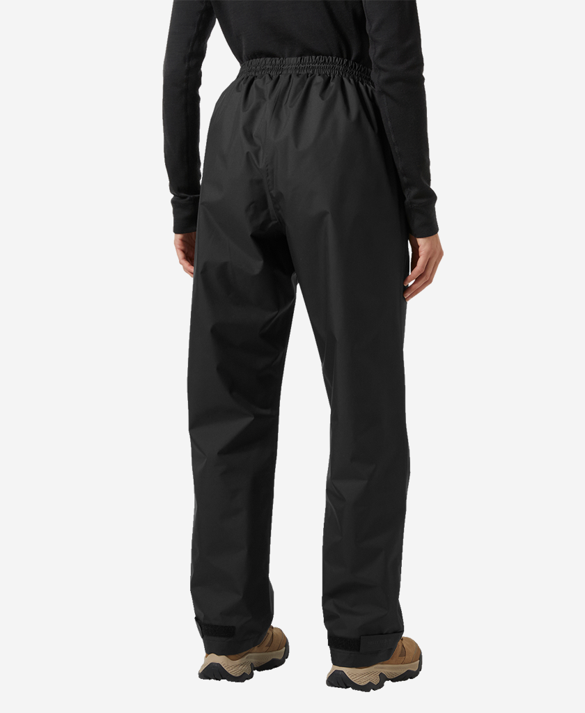 W HH RAIN PANT, Black