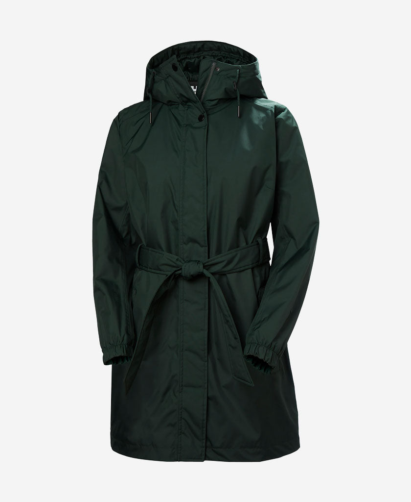 W HH CLASSIC INS TRENCH, Dark Jungle