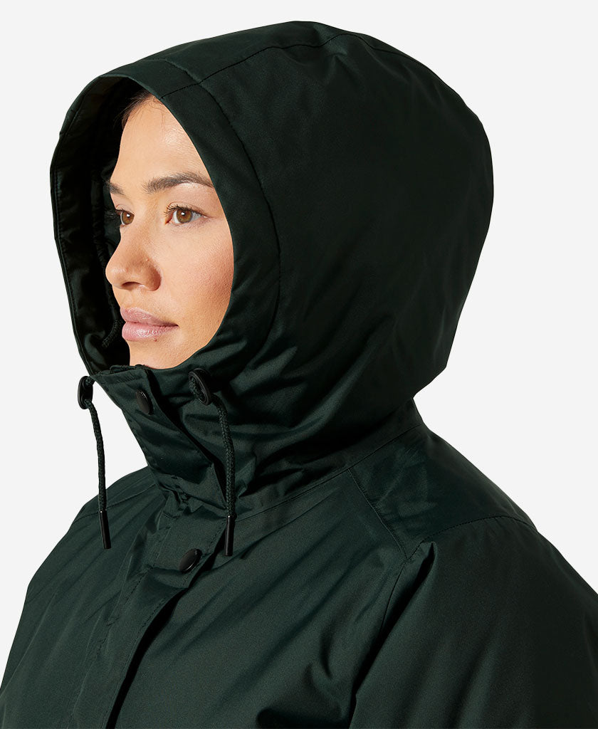 W HH CLASSIC INS TRENCH, Dark Jungle