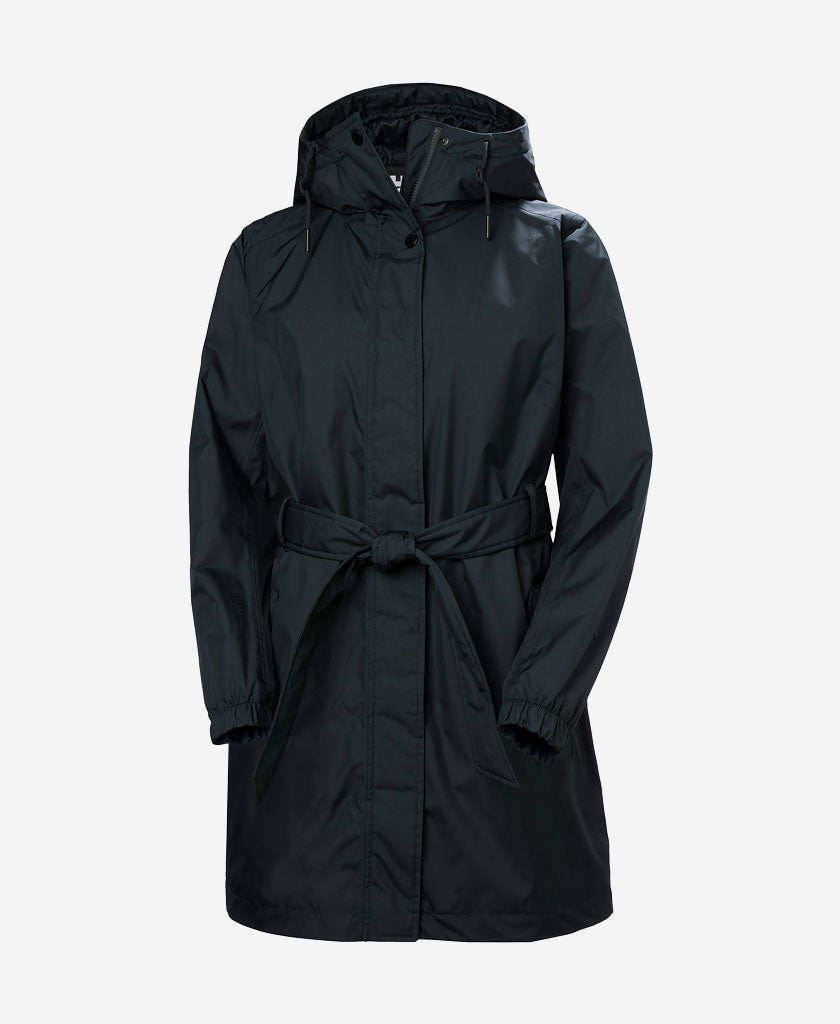 W HH CLASSIC INS TRENCH, Navy
