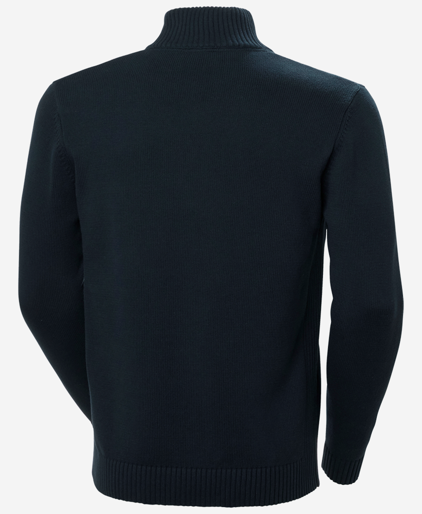 SMOEGEN 1/2 ZIP SWEATER, Navy