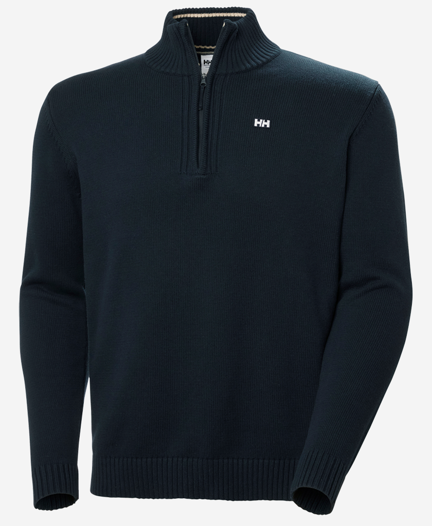 SMOEGEN 1/2 ZIP SWEATER, Navy