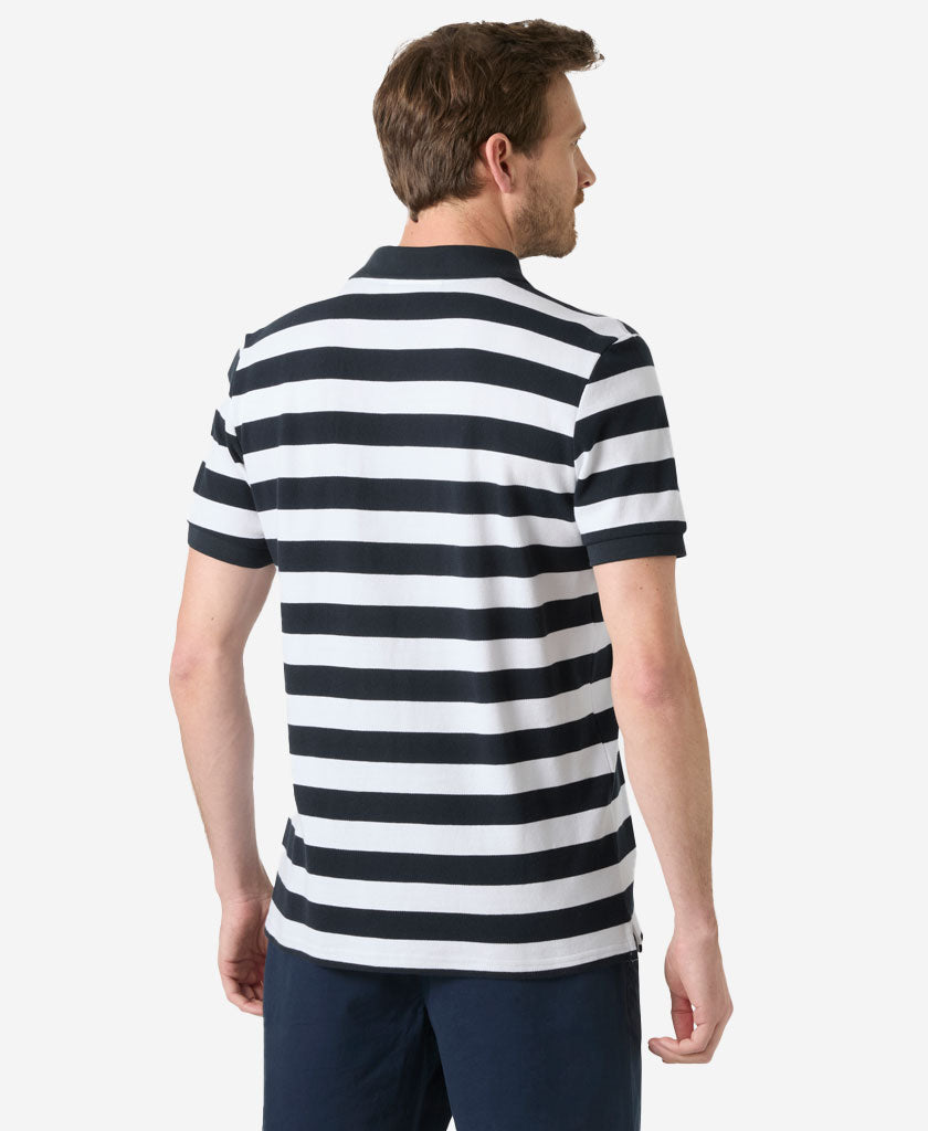 TOULON GRAPHIC POLO, Navy Yd Stripe