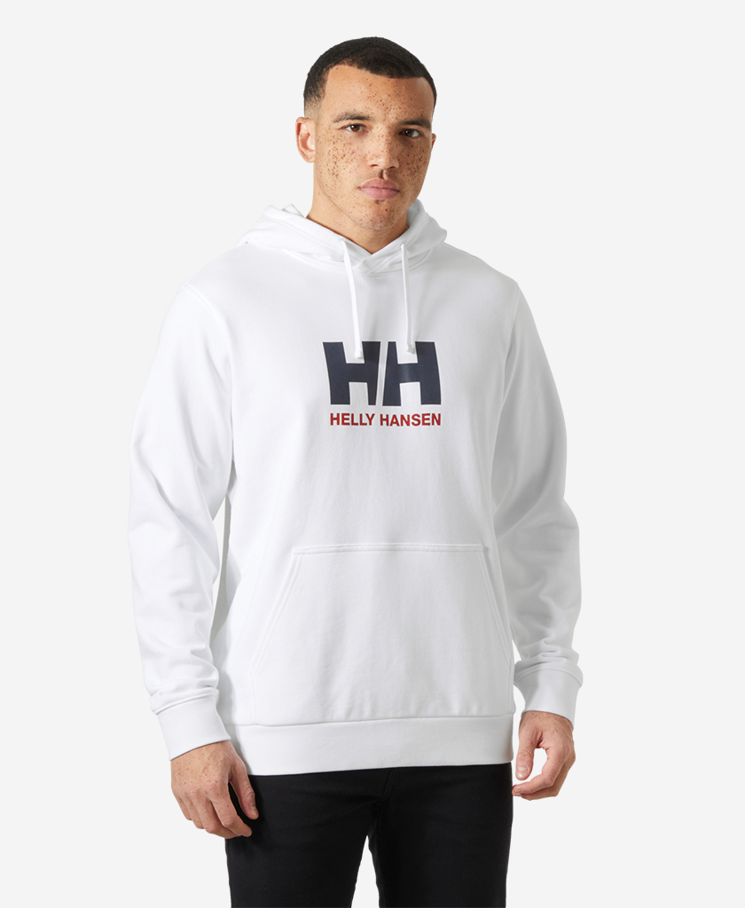 HH LOGO HOODIE, White
