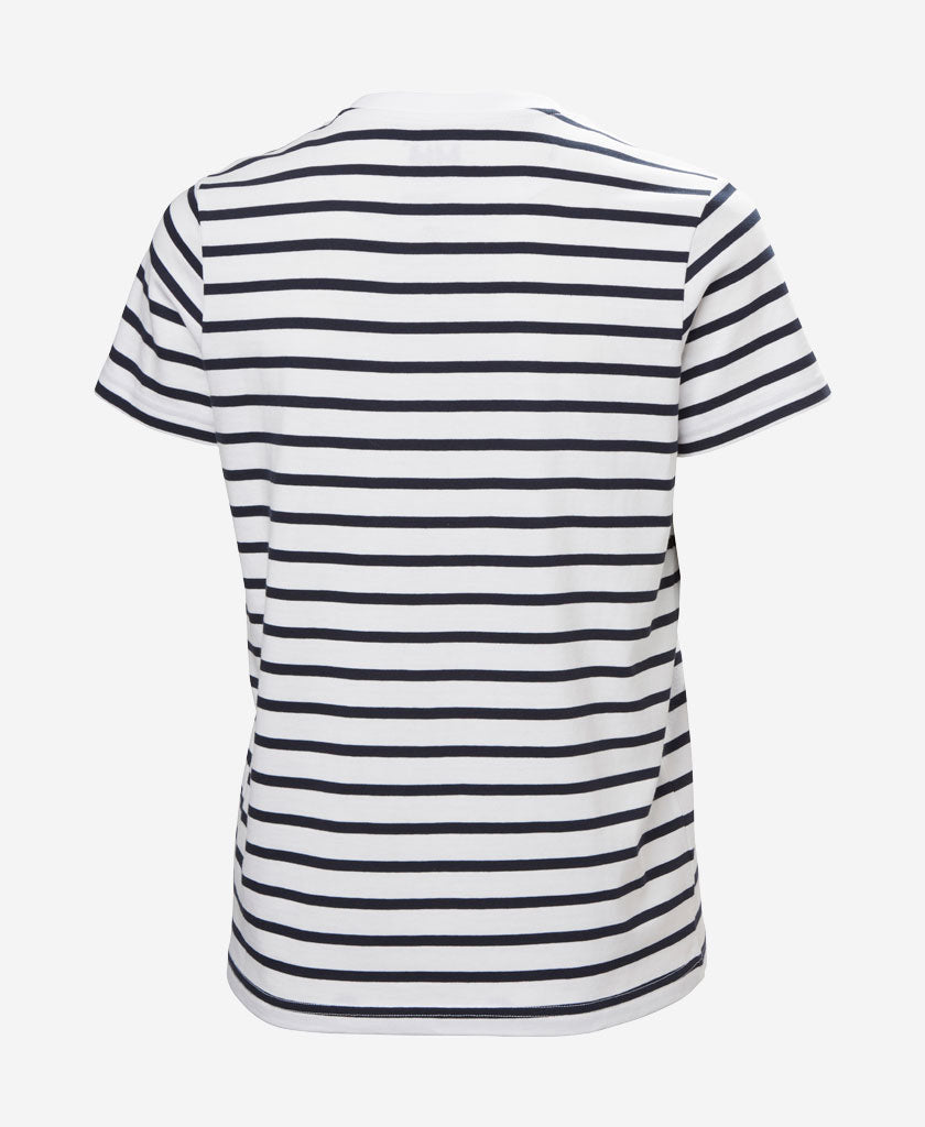 W CORE GRAPHIC T-SHIRT 2.0, White Lifestyle Stripe Yd