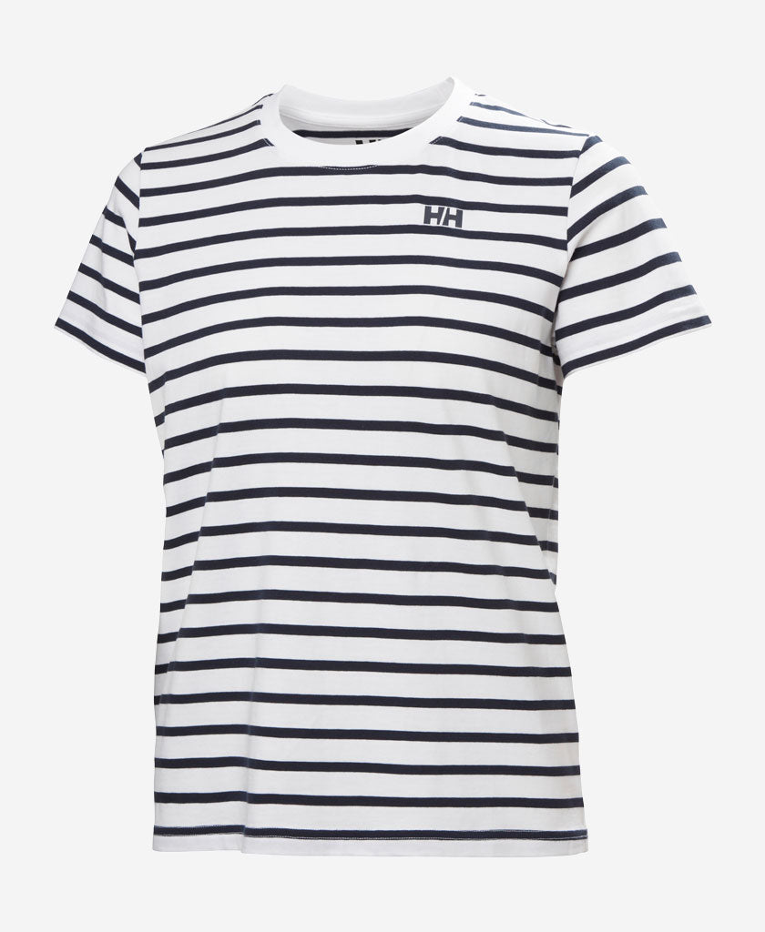 W CORE GRAPHIC T-SHIRT 2.0, White Lifestyle Stripe Yd